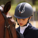 Shires Karben Sonic GXY Riding Hat #colour_blue