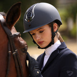 Shires Karben Sonic GXY Riding Hat #colour_blue