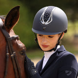 Shires Karben Sonic GXY Riding Hat #colour_blue