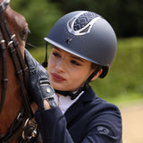 Shires Karben Sonic GXY Riding Hat #colour_blue