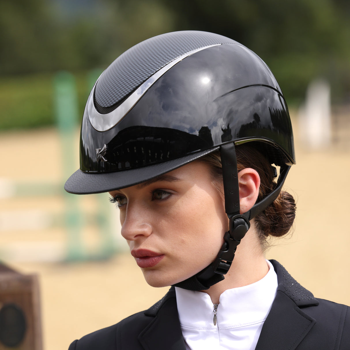 Shires Karben Drew Ellipse SP Riding Hat #colour_black