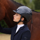Shires Karben Drew Ellipse SP Riding Hat #colour_blue