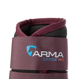 Shires ARMA Contour Pro Brushing Boots #colour_black-cherry