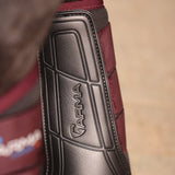 Shires ARMA Contour Pro Brushing Boots #colour_black-cherry