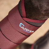 Shires ARMA Contour Pro Brushing Boots #colour_black-cherry