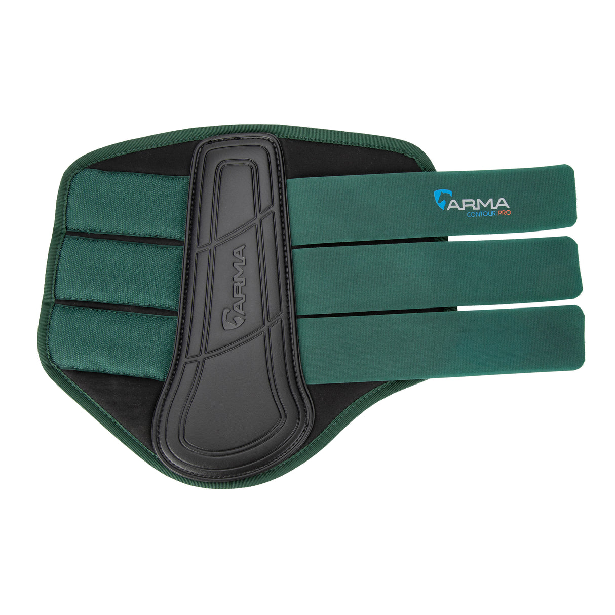 Shires ARMA Contour Pro Brushing Boots #colour_green