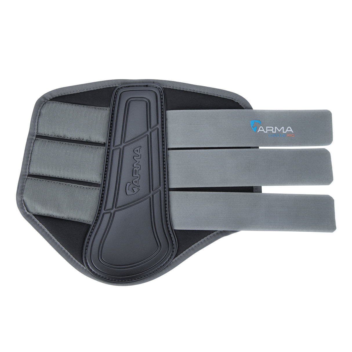 Shires ARMA Contour Pro Brushing Boots #colour_grey