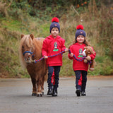 Shires Winnie & Me Jodhpurs #colour_navy-red