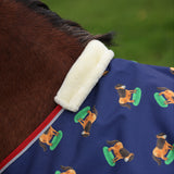 Shires Winnie & Me Lite Turnout Rug #colour_navy