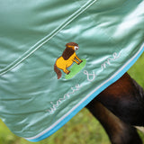 Shires Winnie & Me Fly Combo Rug #colour_blue