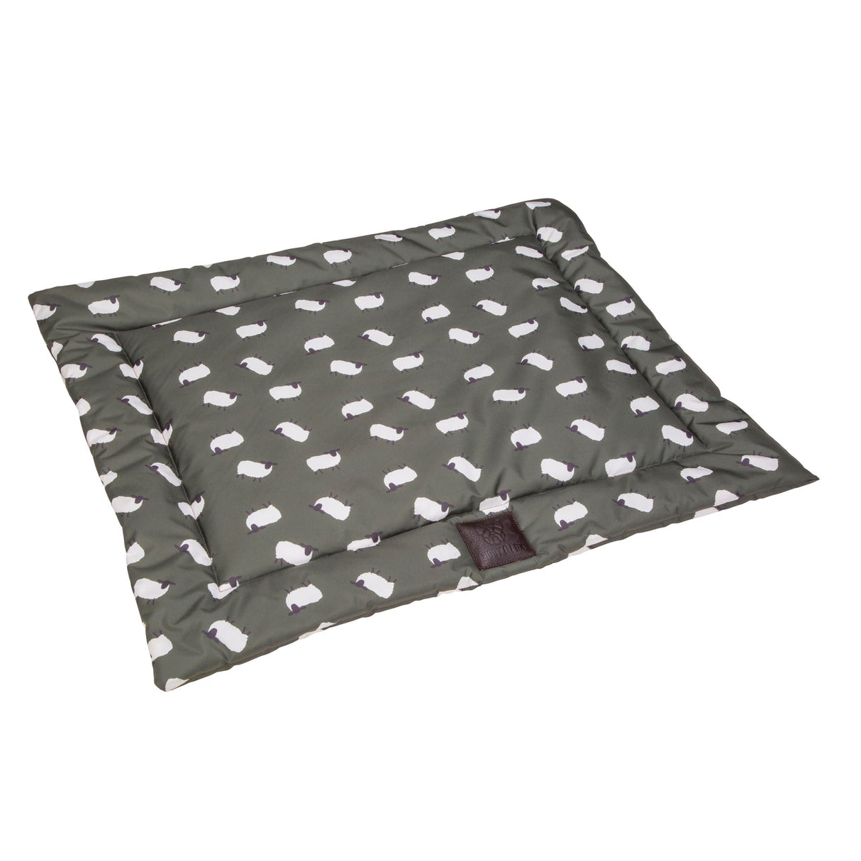 Shires Digby & Fox Waterproof Padded Dog Bed #colour_sheep