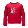 Shires Junior Winnie & Me Festive Sweatshirt #colour_red