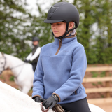 Shires Aubrion Core Young Rider Half Zip Fleece #colour_blue