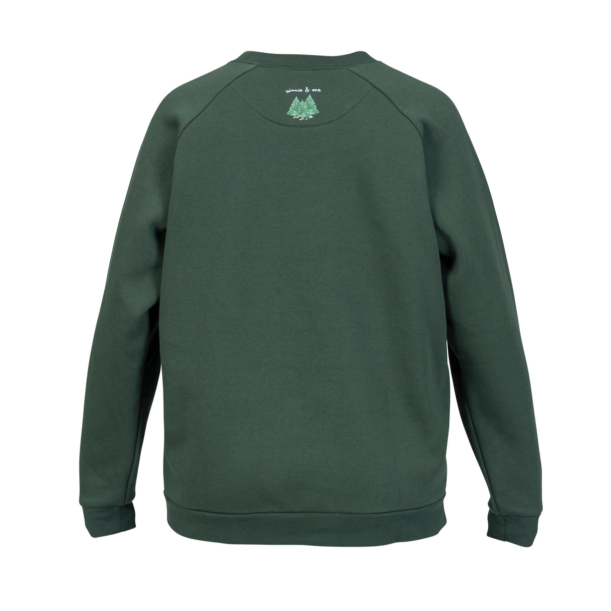 Shires Winnie & Me Adult Festive Sweatshirt #colour_green