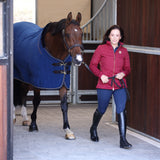 Shires Deluxe Fleece Show Rug #colour_navy