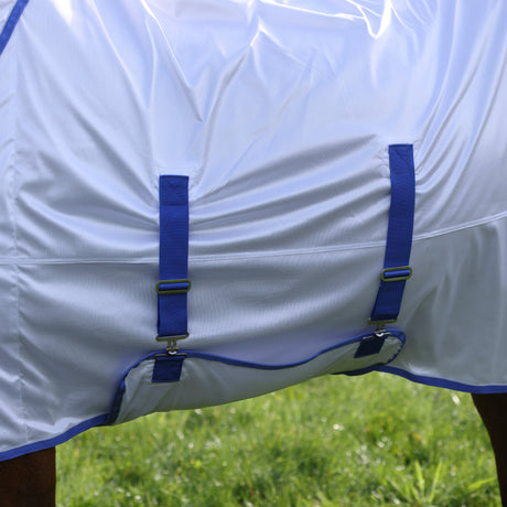 Shires Tempest Original Fly Rug & Neck Set #colour_white