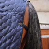 Shires Deluxe Quilted Rug #colour_navy