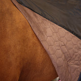 Shires Deluxe Quilted Rug #colour_navy