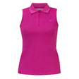 Shires Aubrion Ladies React Sleeveless Tech Polo #colour_fuchsia