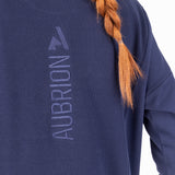 Shires Aubrion React Quarter Zip Sweater #colour_midnight