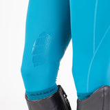Shires Aubrion Ladies React Rythm Riding Tights #colour_kingfisher