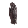 Shires Aubrion Estade Children's Riding Gloves #colour_brown