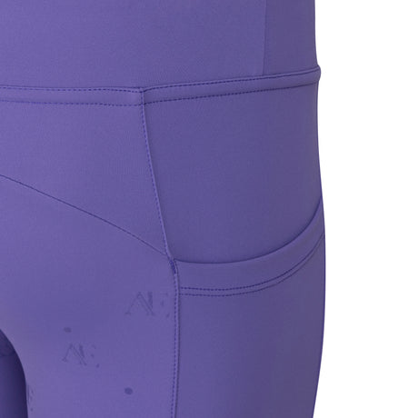 Shires Aubrion Equestrian Riding Tights -Young Rider #colour_heather