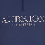 Shires Aubrion Equestrian Long Sleeve Base Layer -Young Rider #colour_midnight