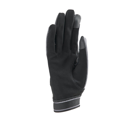 Shires Aubrion Stratos Children's Riding Gloves #colour_grey