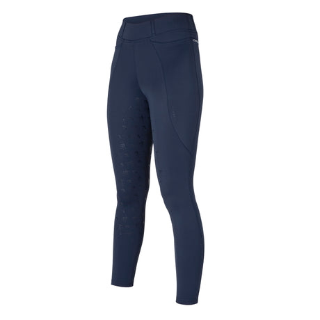Shires Aubrion Optima LX Riding Tights #colour_navy