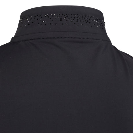 Shires Aubrion Optima GX Show Shirt - Young Rider #colour_black