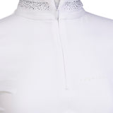 Shires Aubrion Optima GX Show Shirt - Young Rider #colour_white