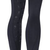 Shires Aubrion Optima LX Riding Tights - Young Rider #colour_black