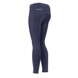 Shires Aubrion Optima LX Riding Tights - Young Rider #colour_navy