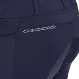 Shires Aubrion Optima LX Riding Tights - Young Rider #colour_navy