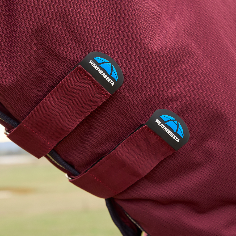 Weatherbeeta Comfitec Prelim 220G Combo Turnout #colour_burgundy-navy