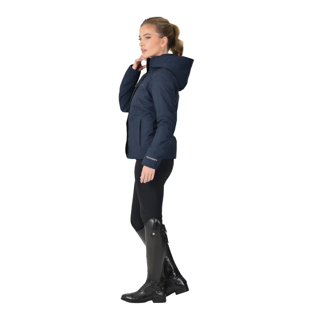 Weatherbeeta Ladies Protect Jacket With High Neck #colour_navy