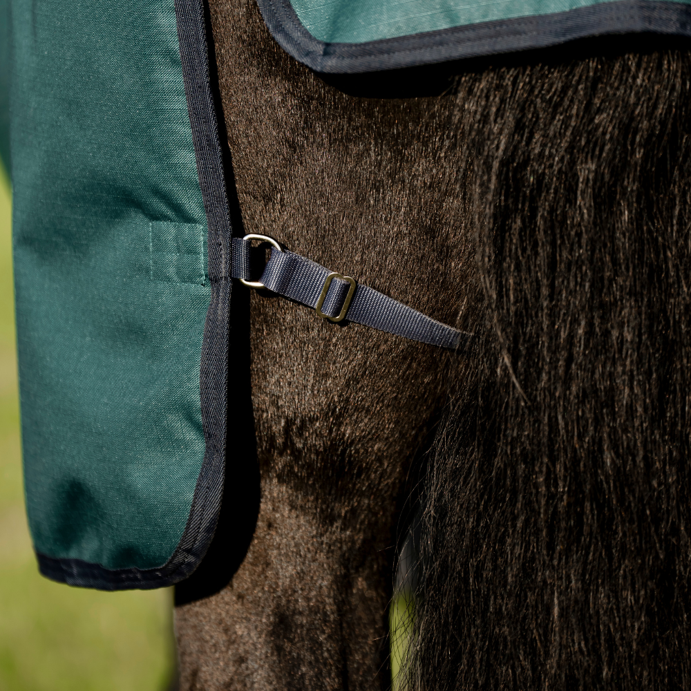 Horseware Ireland Amigo Ripstop 900 Plus 0g #colour_dynasty-green-navy-silver