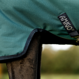 Horseware Ireland Amigo Ripstop 900D 200g Pony Turnout Rug #colour_dynasty-green-navy-silver