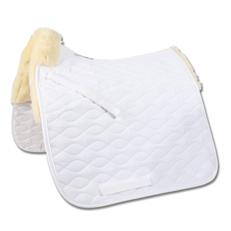 Waldhausen Milan Lambskin Saddle Pad #colour_white