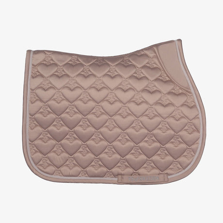 PS of Sweden Heart Jump Saddle Pad #colour_silk-taupe