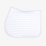 PS of Sweden Classic Quilt Jump Saddle Pad #colour_white