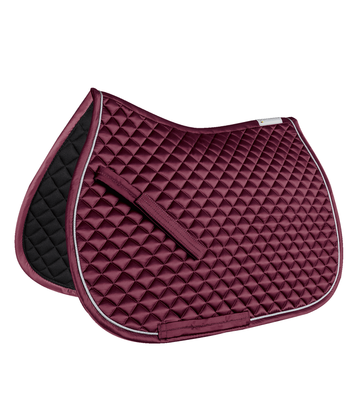 Waldhausen Horse Fashion Felix Glam Saddle Pad #colour_velvet-red