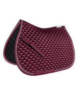 Waldhausen Horse Fashion Felix Glam Saddle Pad #colour_velvet-red