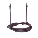 Shires Velociti LUSSO Elite Padded Cavesson Noseband #colour_havana