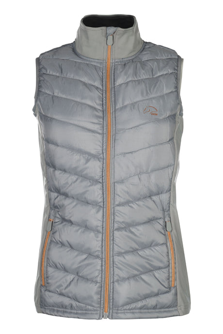 HKM Children's Jersey/Nylon Vest -Basel- Style #colour_grey-rose-gold