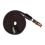 HKM Panic Hook Lead Rope -Rosegold Glamour- #colour_brown-rose-gold