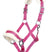 HKM Head Collar -Bischofshofen- with Plush Padding #colour_magenta