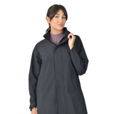 Weatherbeeta Ladies Windbreaker Longline Riding Jacket #colour_black