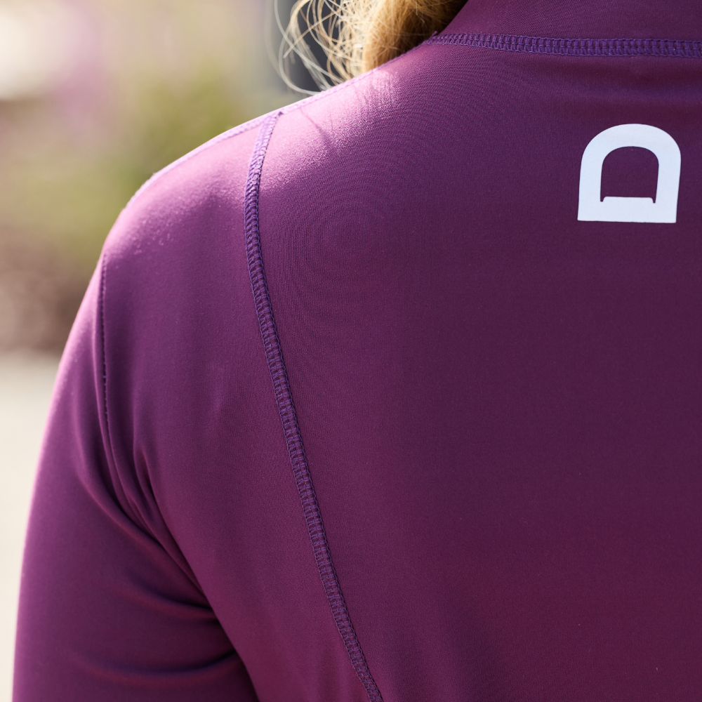 Dublin Ladies Versatile Fitted Zip Through Jacket #colour_purple-violet